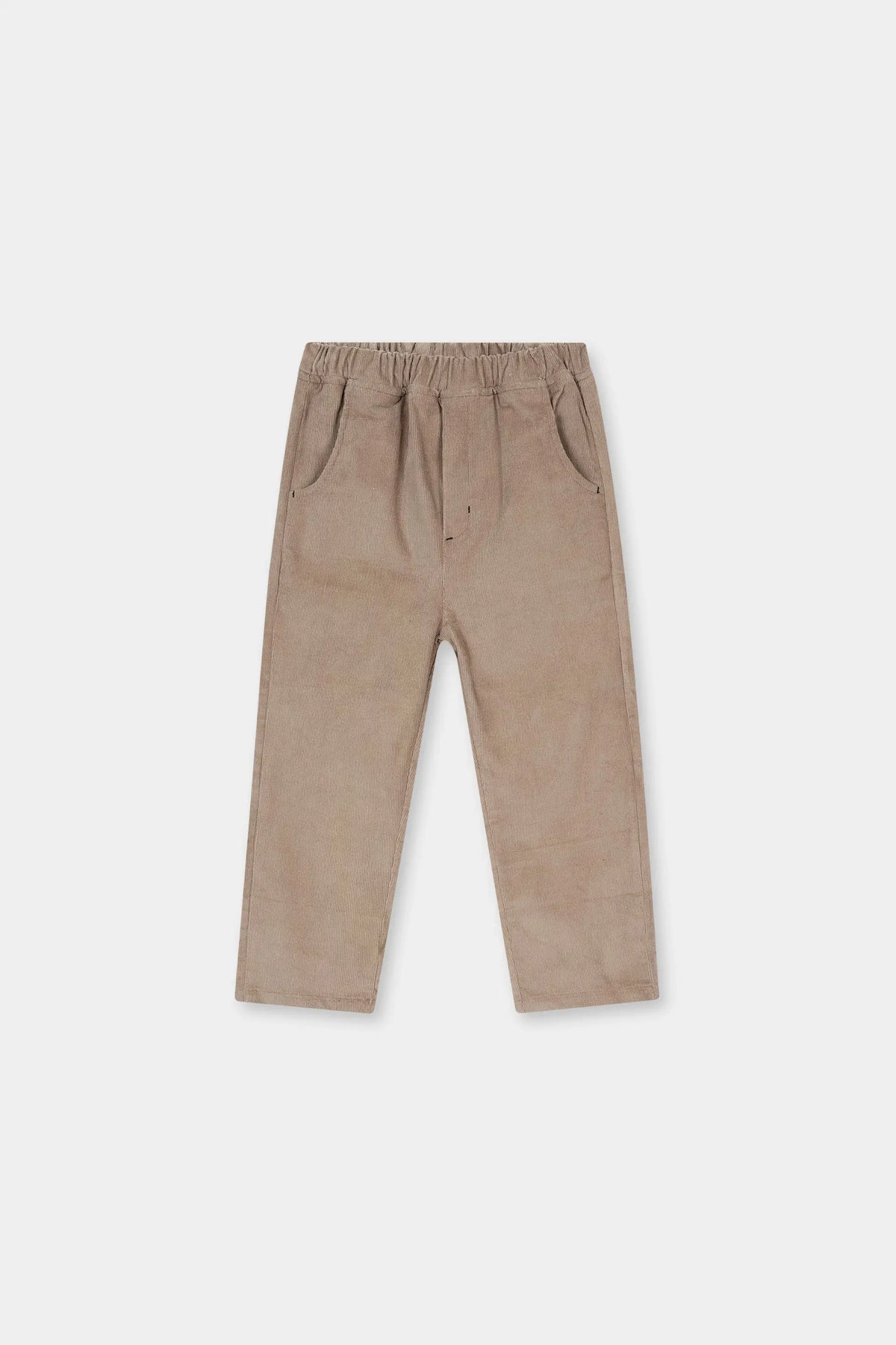 Boys' Classic Tan Grid Button-Down Shirt - Premium Smart Casual Wear StitchCo